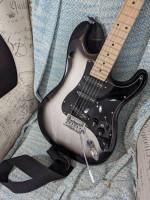 G&L Placentia Legacy Maple Fretboard Silver Burst Guitar