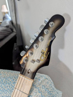 G&L Placentia Legacy Maple Fretboard Silver Burst Guitar