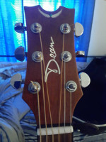 Dean Tradition S GN Solid Spruce top Acoustic Guitar