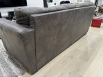 7 ft x 5 ft Renewed Leather Sleeper Sofa with Bed