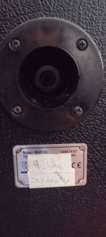 Marshall 212 2x12 slant cabinet with g12t-75 speakers