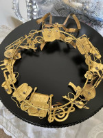 Dresden Style Wreath Musical Instruments