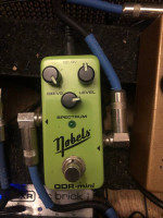 Nobles mini over drive pedal, bass drum pedal