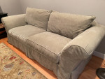 BEAUTIFUL MOSS/SAGE GREEN SOFA FOR SALE - $400