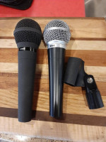 2 Carvin mics (never used).