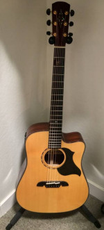 Alvarez Acoustic/Electric/Solid Rosewood/Solid Engelmann Top