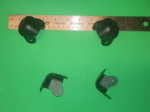 🔲 3 leg black speaker cabinet/amp corners- 4pc set