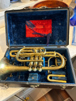 Antique J.W. York and Sons Coronet In decent shape.