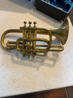 Antique J.W. York and Sons Coronet In decent shape.