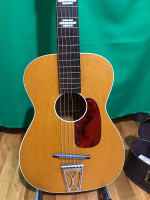 1960s Stella Harmony Parlor Guitar (Made in USA) w OHSC & Extras