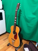 1960s Stella Harmony Parlor Guitar (Made in USA) w OHSC & Extras
