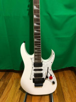 Ibanez RG450DXB Pearl White w Floyd Rose & Killswitch (Pro-Setup)