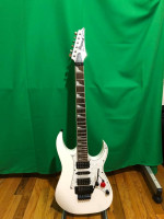Ibanez RG450DXB Pearl White w Floyd Rose & Killswitch (Pro-Setup)