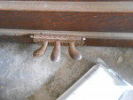F. Radle New York Cabinet Grand Piano.