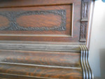 F. Radle New York Cabinet Grand Piano.