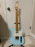 Telecaster Partscaster - Daphne Blue Nitro