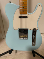 Telecaster Partscaster - Daphne Blue Nitro