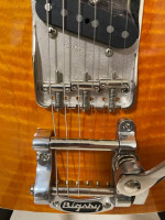 Telecaster Thinline - Double-Bound Quilted Maple with Bigsby B5