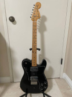 Fender Telecaster Deluxe –Black Nitro Finish & CuNiFe WRHB