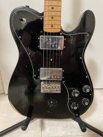 Fender Telecaster Deluxe –Black Nitro Finish & CuNiFe WRHB
