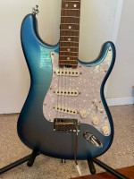 2016 Fender American Elite Stratocaster - Sky Metallic Burst Upgrades