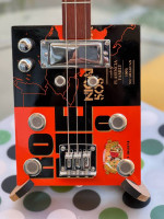 John Feraggio 3-string Electric Cigar Box Guitar