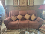 Brown Recliner couch/ sofa set
