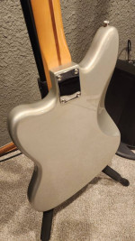 Best Fender Jaguar Deal on CL! Blacktop HH in Silver - Trades OK!