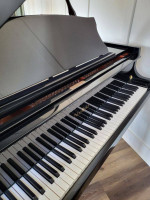 Nordiska 5' 6" Baby Grand Piano Glossy Black Finish