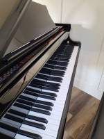 Nordiska 5' 6" Baby Grand Piano Glossy Black Finish