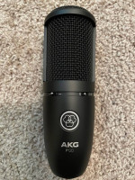 AKG P120 Condenser Microphone + Boom