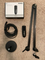 AKG P120 Condenser Microphone + Boom