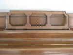 Reduced-Yamaha Upright Piano with Matched Bench