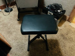 On stage piano bench