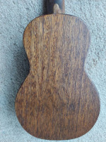 Vintage 1960s Hawaiian Mahogany Wood K Keiki Ukulele
