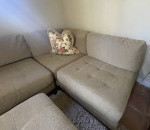 Section Sofa Perfect Condition. Neutral Color