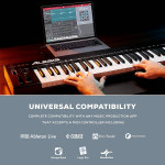 Alesis Q88 MKII - 88 Key USB MIDI Keyboard Controller Semi-Weighted