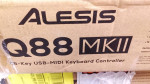 Alesis Q88 MKII - 88 Key USB MIDI Keyboard Controller Semi-Weighted