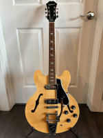 2011 Epiphone Casino Natural Hollow Body Electric Guitar - $900 OBO
