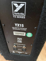 Yorkville YX-15 Speaker Cabinets (2) For Both