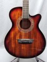 Washburn Koa Festival Acoustic-Electric Guitar Brand New