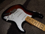 2019 Fender MIM Standard Stratocaster Guitar Sunburst.