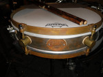 A&F drum co. 13 x 3 rude boy all brass snare drum