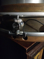 A&F drum co. 13 x 3 rude boy all brass snare drum