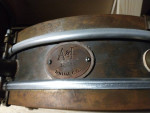 A&F drum co. 13 x 3 rude boy all brass snare drum