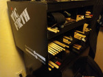 Vic Firth retail drumstick cubby rack