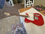 Beautiful red sparkle tele!