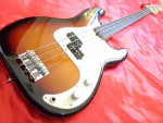 2010 Fender USA 60th Anniversary Precision Bass Guitar Sunburst.