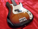 2010 Fender USA 60th Anniversary Precision Bass Guitar Sunburst.