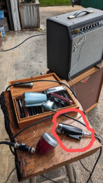 1960s vintage microphone. New in box. Great for harmonica